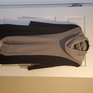 Color block sweater dress